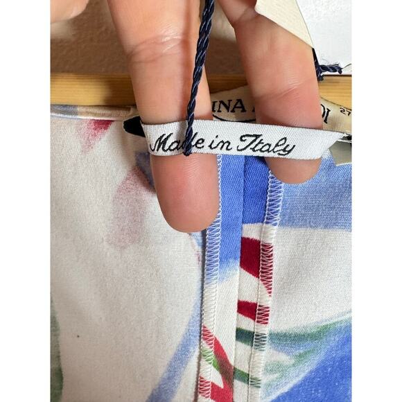 NWT Marina Rinaldi Plus Size Dress Alida 18 Made in Italy Coastal Beach - Picture 8 of 8